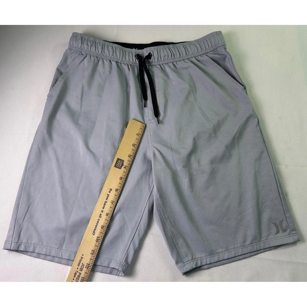 Hurley Boys Hybrid Shorts Size XL‎ 18/20 Gray Boardshorts Swim Trunks Walkshorts